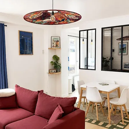 Apartment Bright And Cozy In Clichy